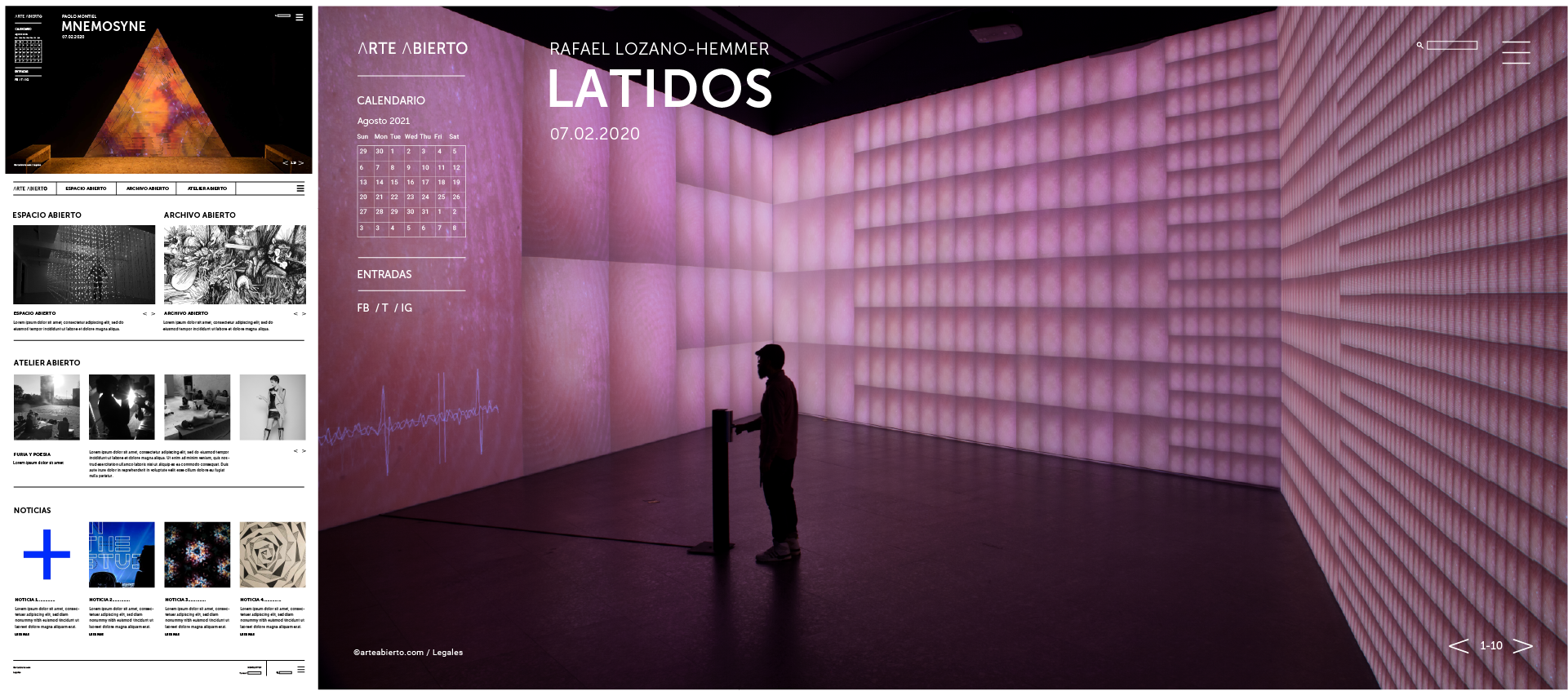 ARTE ABIERTO WEB